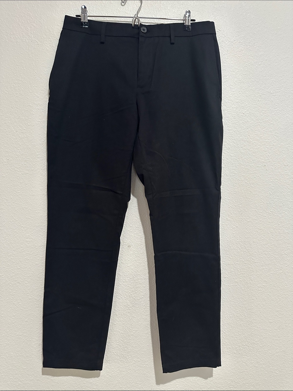 New! Men's OLD NAVY Athletic Taper Flex Black Dress Pants, size 32x30